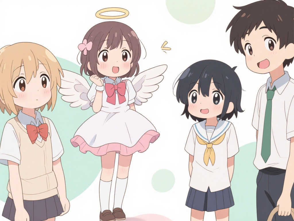 青春落幕！硬核代表作《天使降临我身边!》漫画正式完结